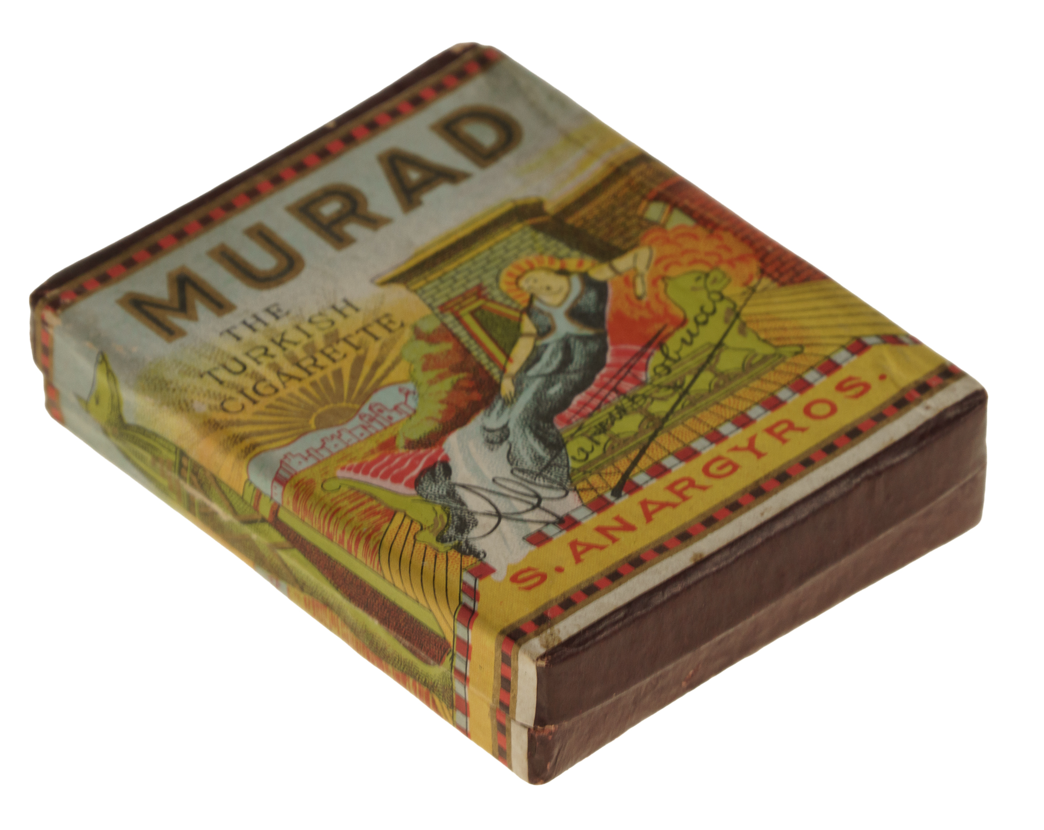 Circa 1910 Original Murad Cigarette Box Including T51 Card | REA Archive