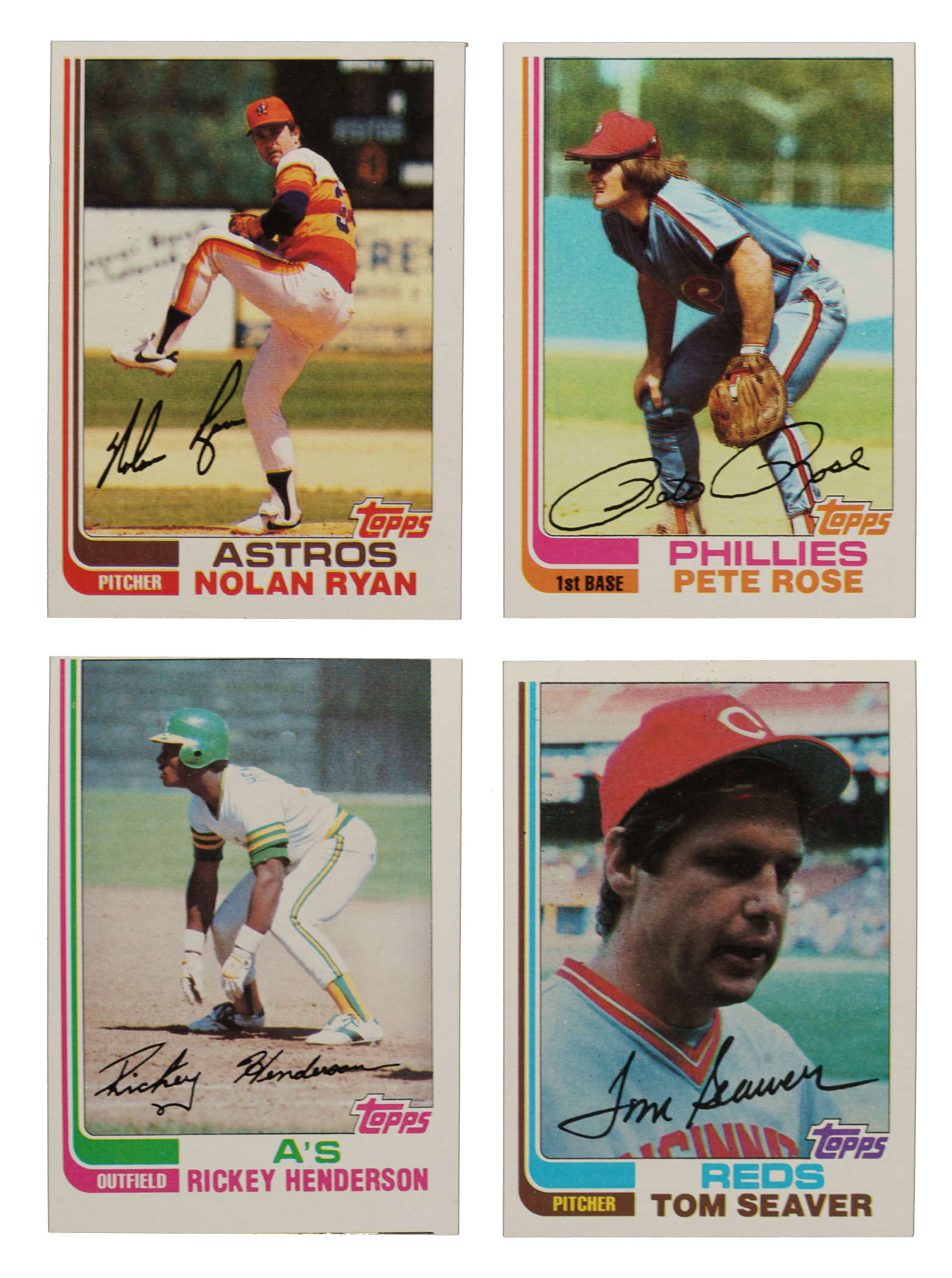 1982 Topps Complete and Near-Complete Set Pair (2 Sets, 1,583 Cards ...