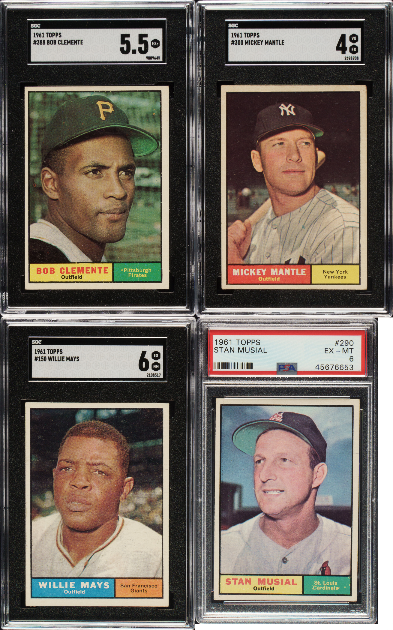 1961 Topps Complete Set (587)