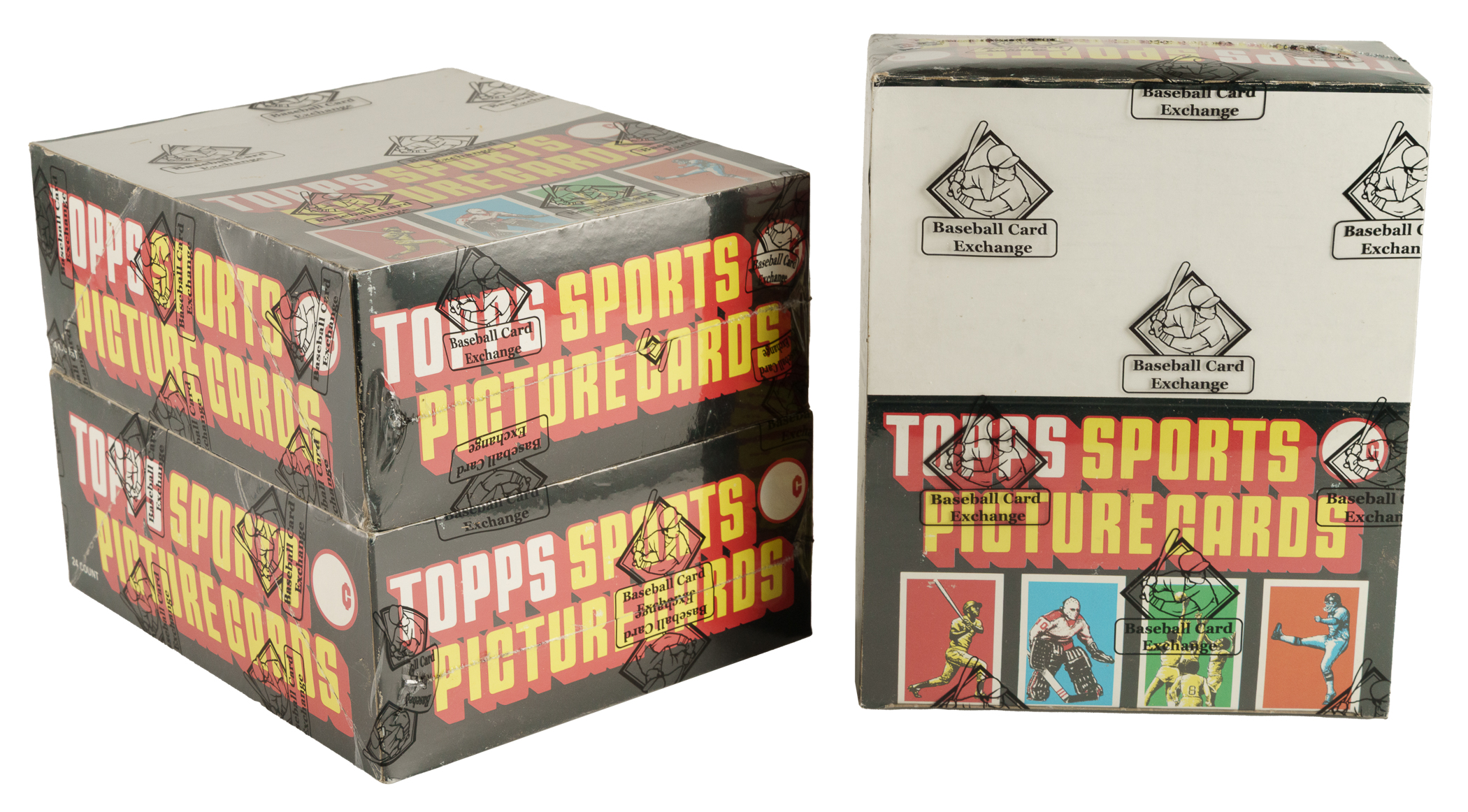 Issue Box Unopened 1985 Topps Original Rack Case (3 Unopened Boxes, 72 Packs) - BBCE | REA ...