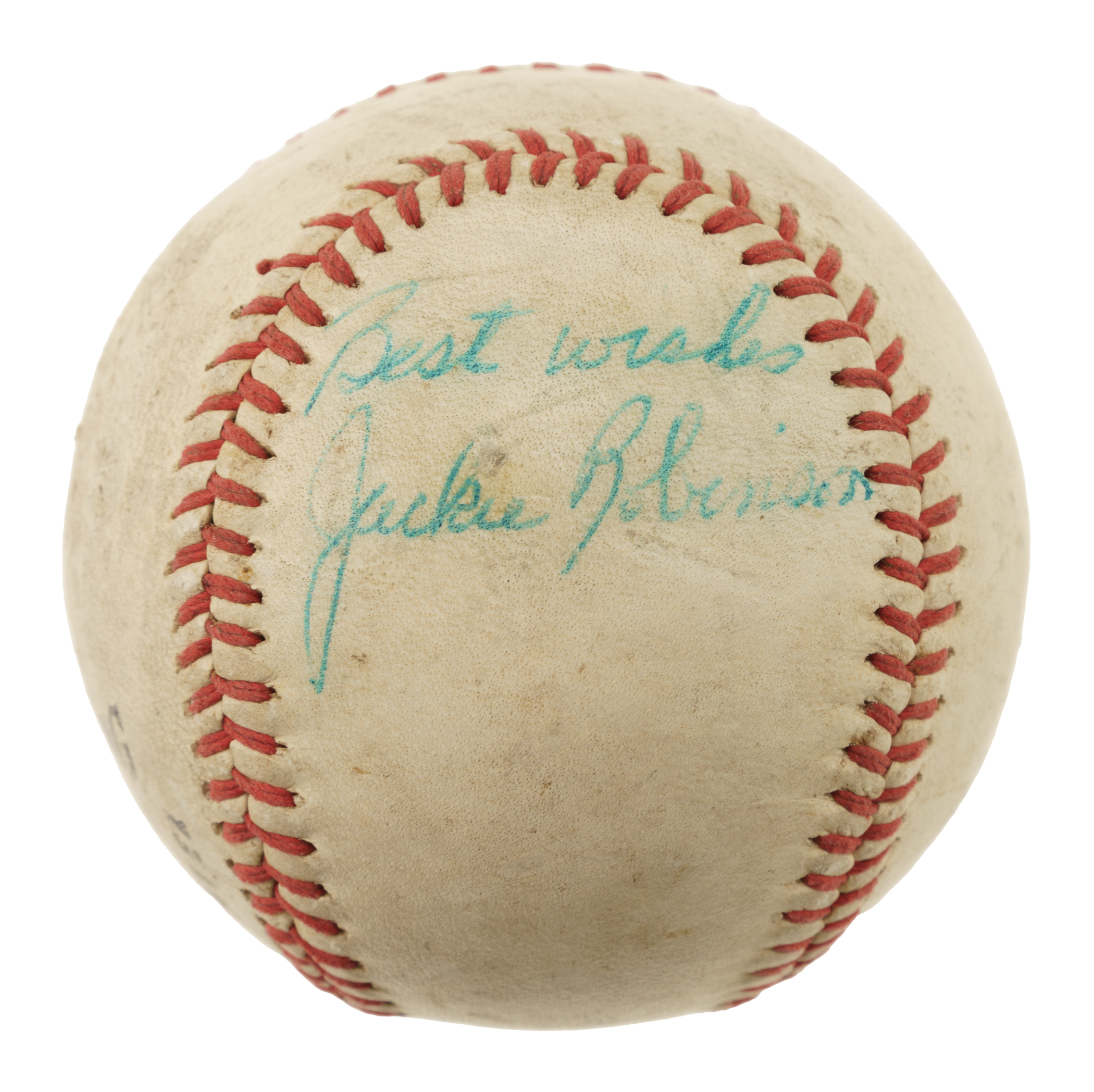 Jackie Robinson Single-Signed Baseball - JSA | REA Archive
