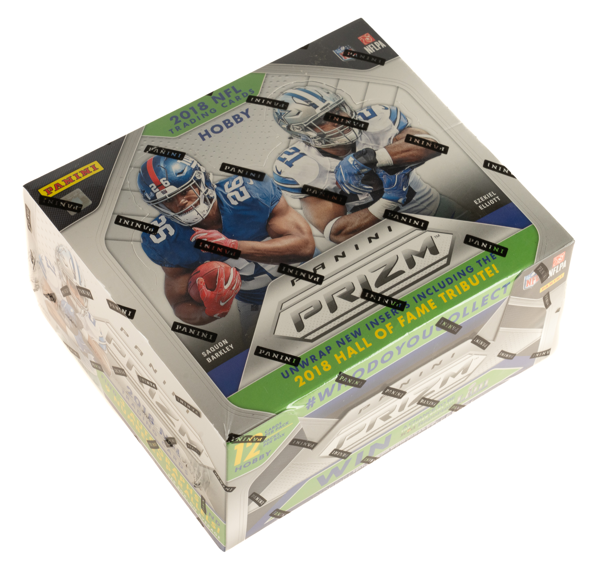 2018 Panini Prizm Football Factory-Sealed Unopened Hobby Box (12