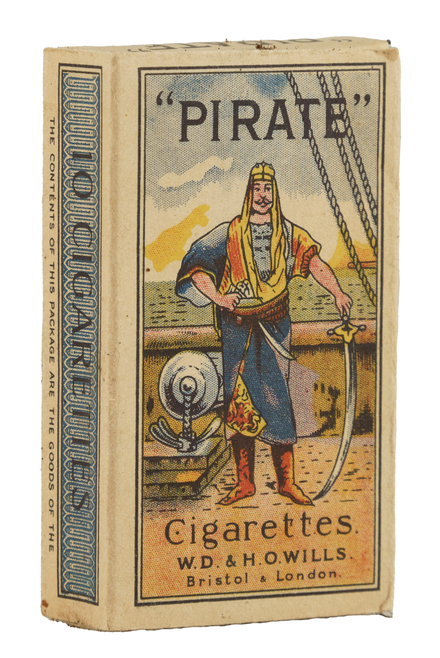 1912 T215 Pirate Cigarettes Tobacco Pack