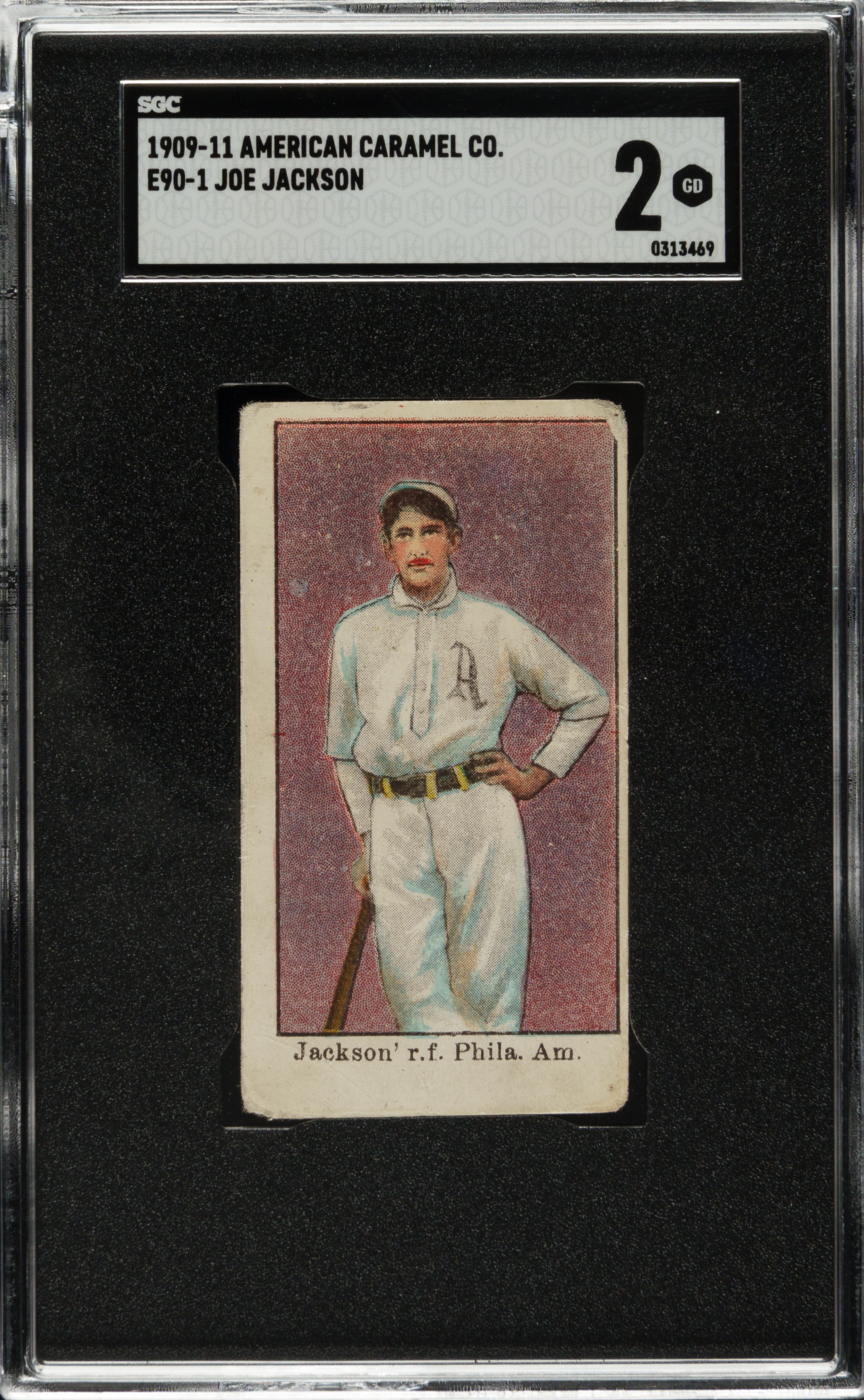 1909-1911-e90-1-american-caramel-joe-jackson-rookie-sgc-good-2