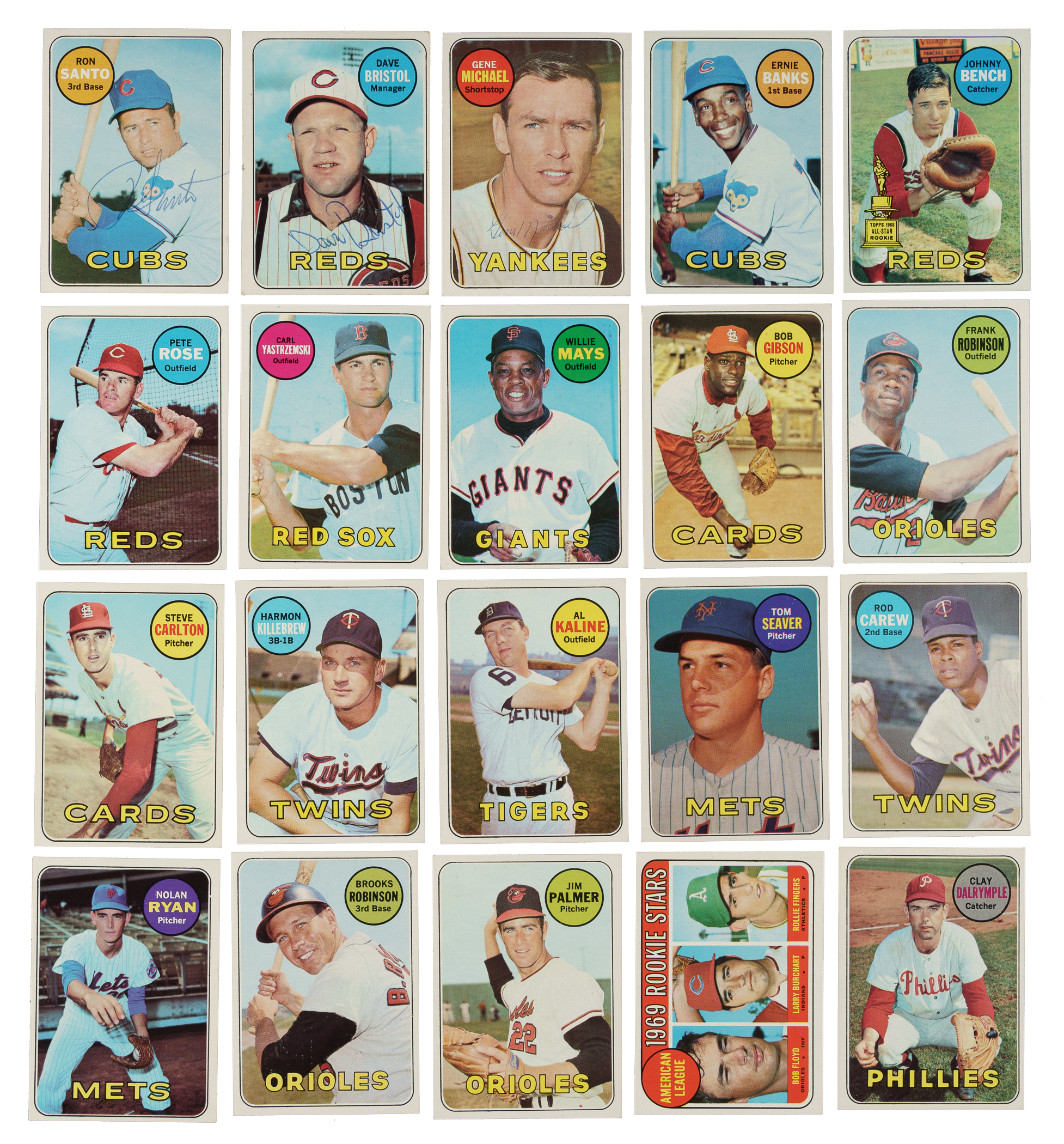 High-Grade 1969 Topps Complete Set (664) | REA Archive