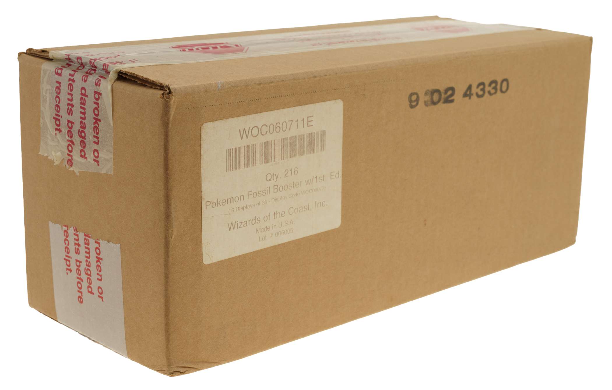 extremely-rare-1999-pokemon-fossil-first-edition-factory-sealed-unopened-booster-box-case-6-boxes-216-packs