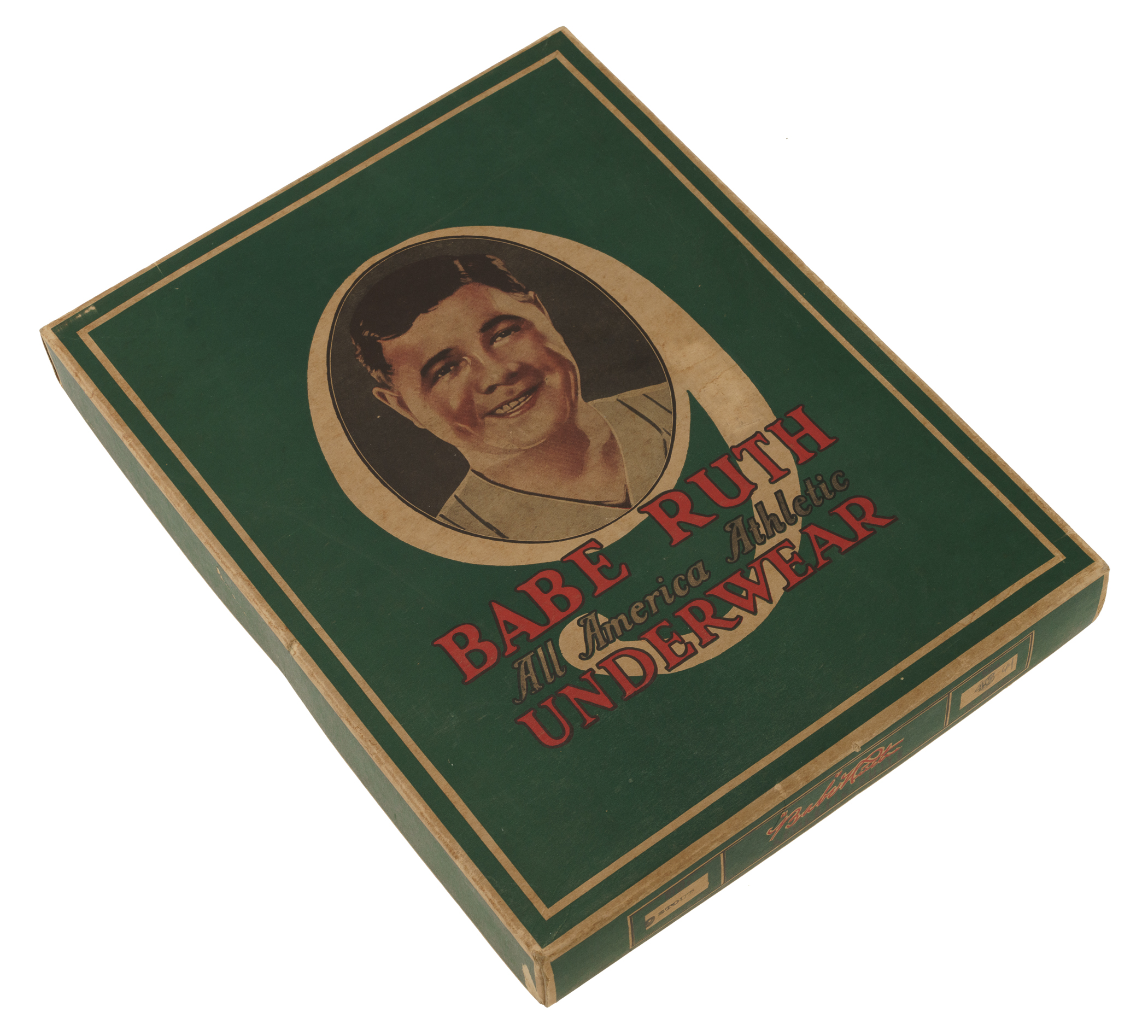 Circa 1930 Babe Ruth Underwear Display Box | REA Archive