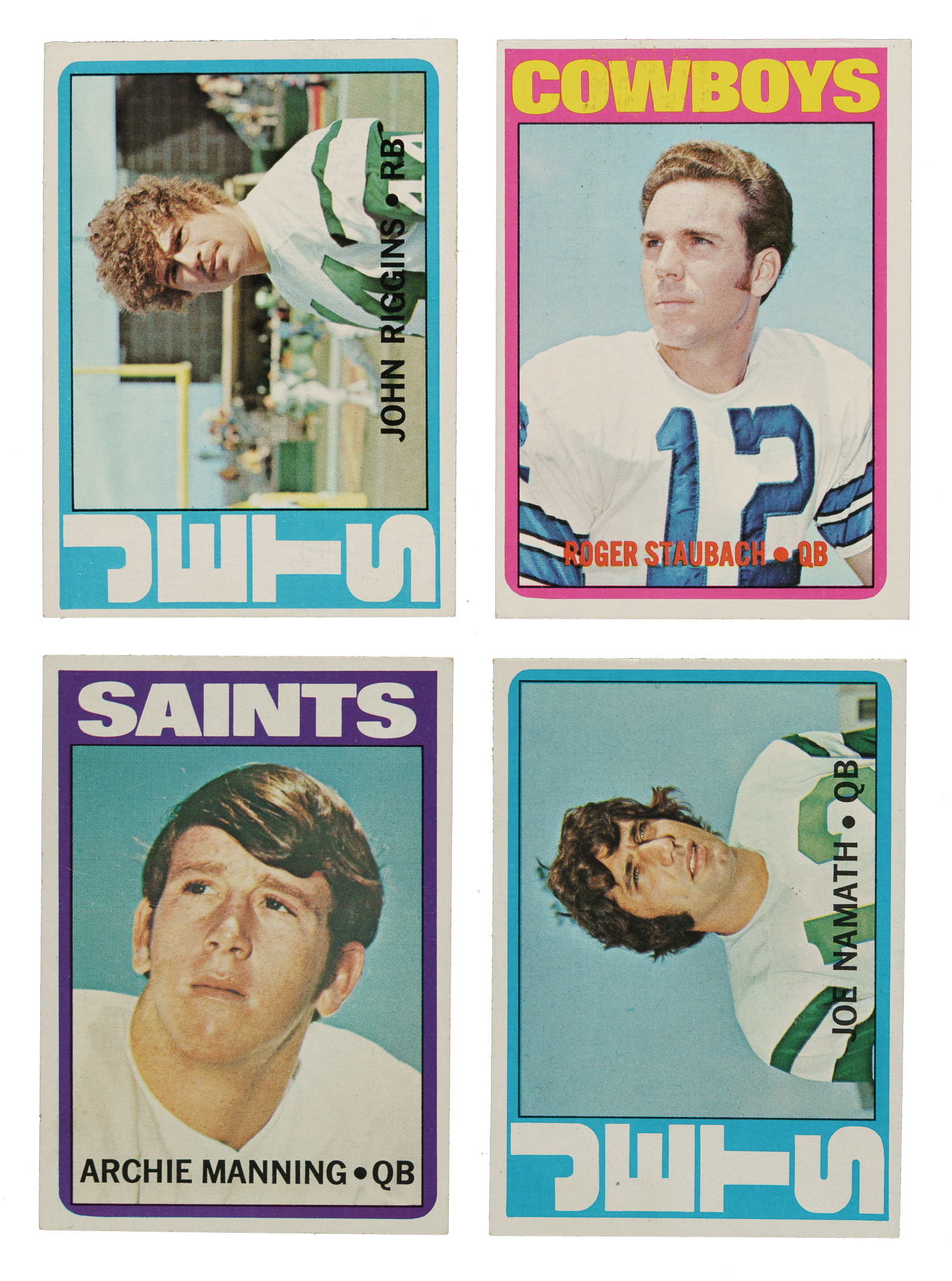 1972 Topps Football Complete Set (351) | REA Archive