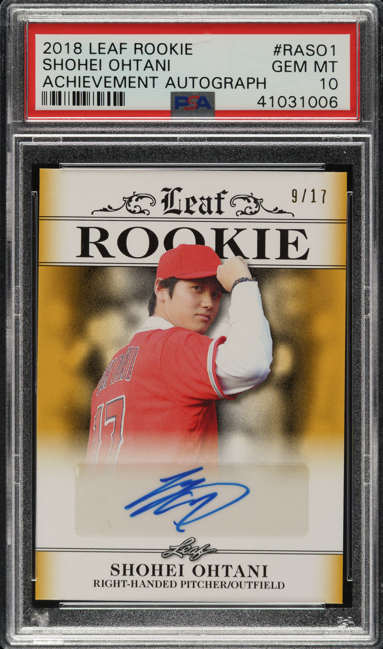 Josh Allen 2018 Leaf Exclusive 2018 leaf rookie #RA-02 Only 4,999 Made