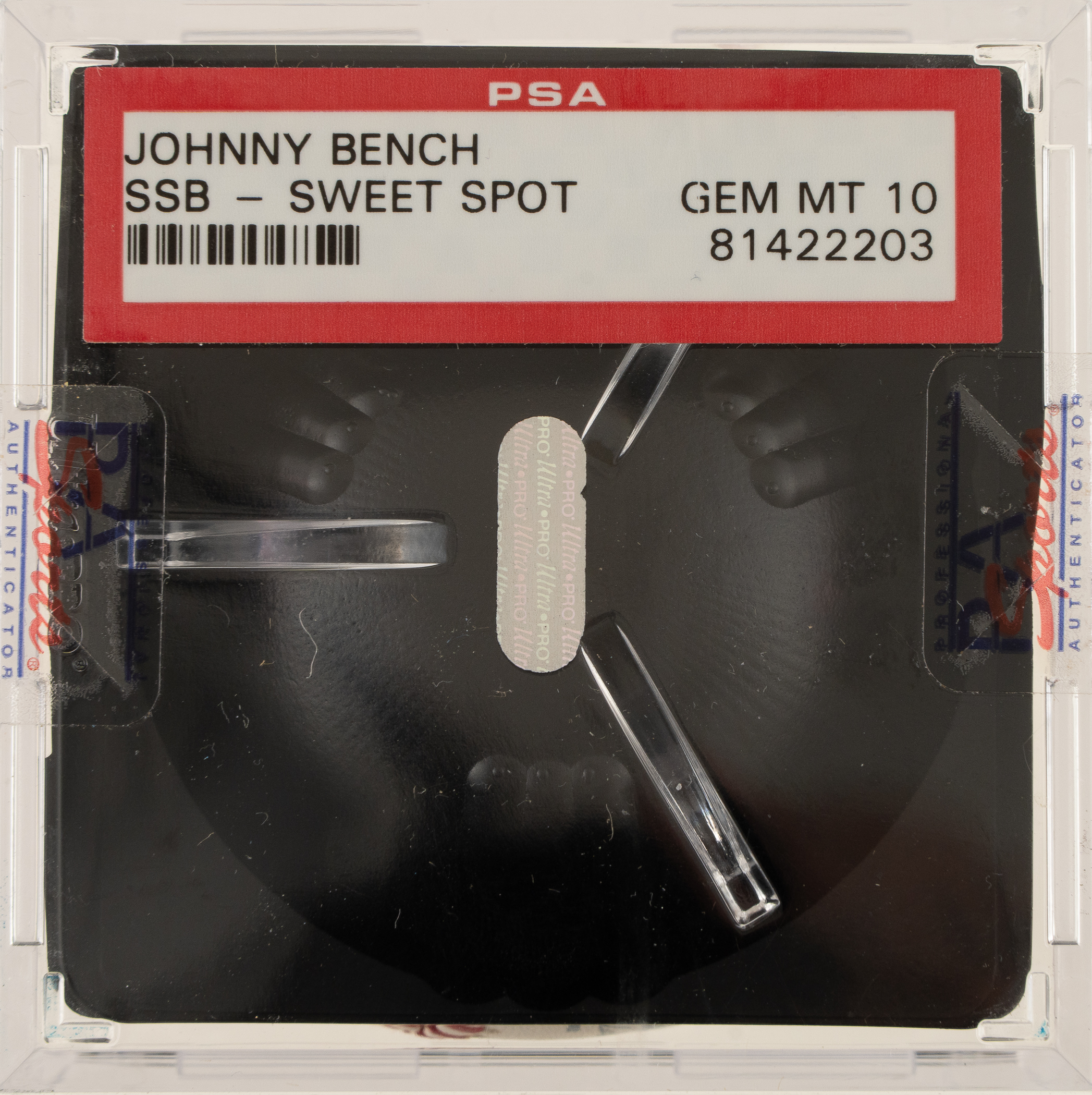 Johnny Bench Single-Signed Baseball with 