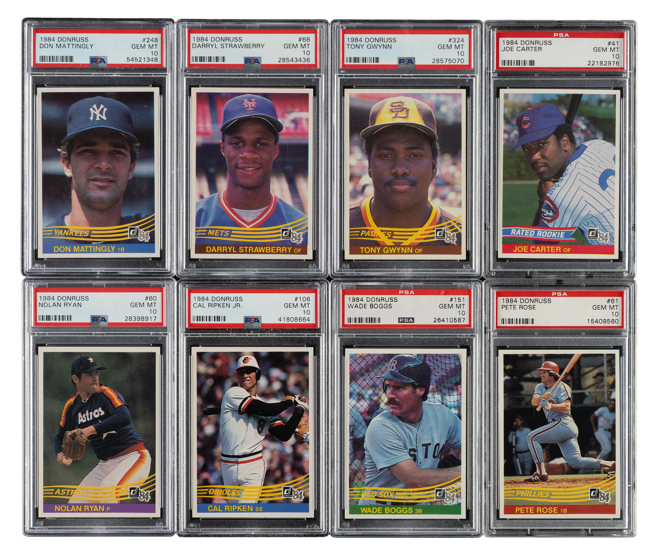 1984-donruss-psa-graded-complete-set-660-including-653-psa-gem-mint-10-examples