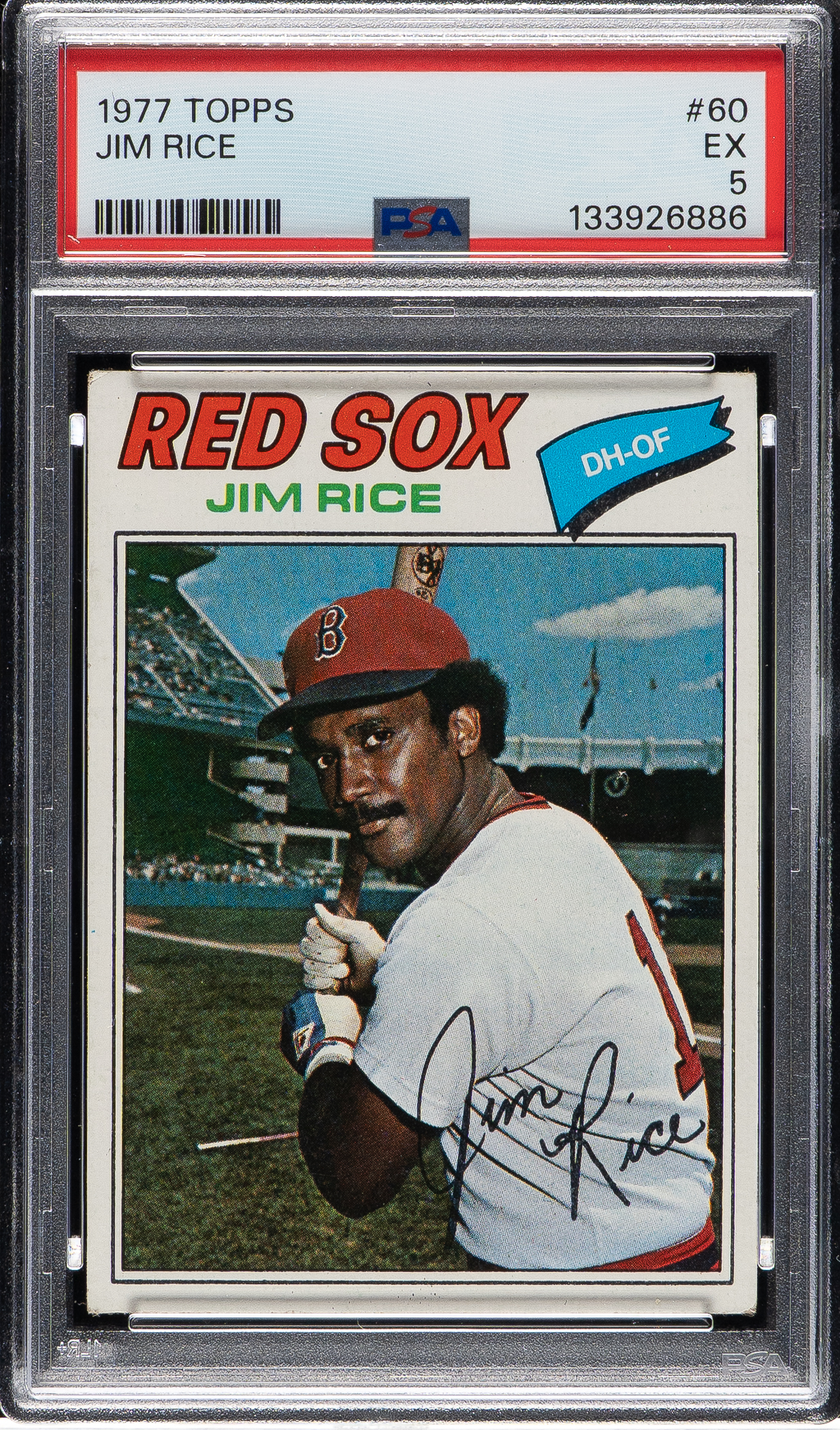 1977 Topps #60 Jim Rice PSA EX 5 | REA Archive