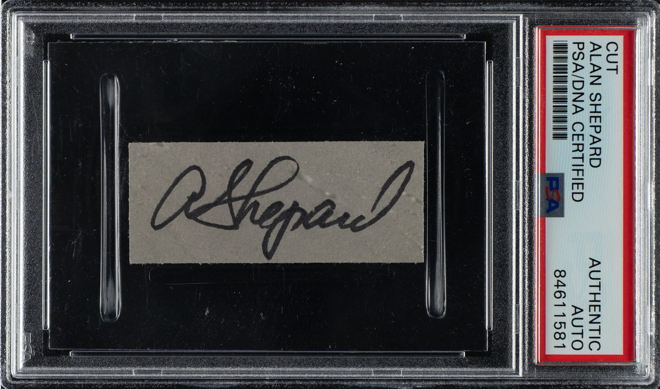 Alan Shepard Cut Signature - PSA/DNA | REA Archive