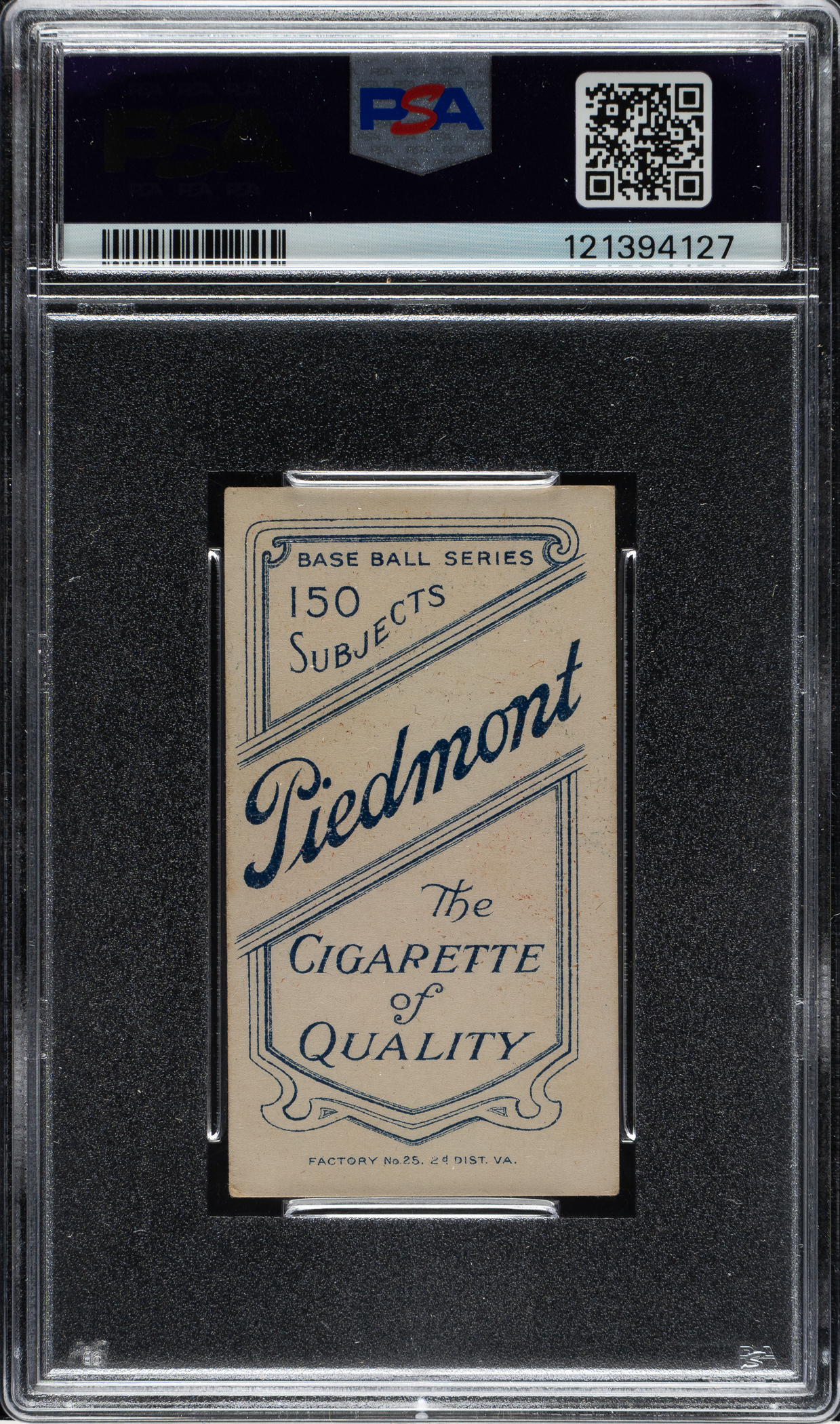 1909-1911 T206 White Border Fred Merkle Portrait PSA VG-EX 4 | REA Archive