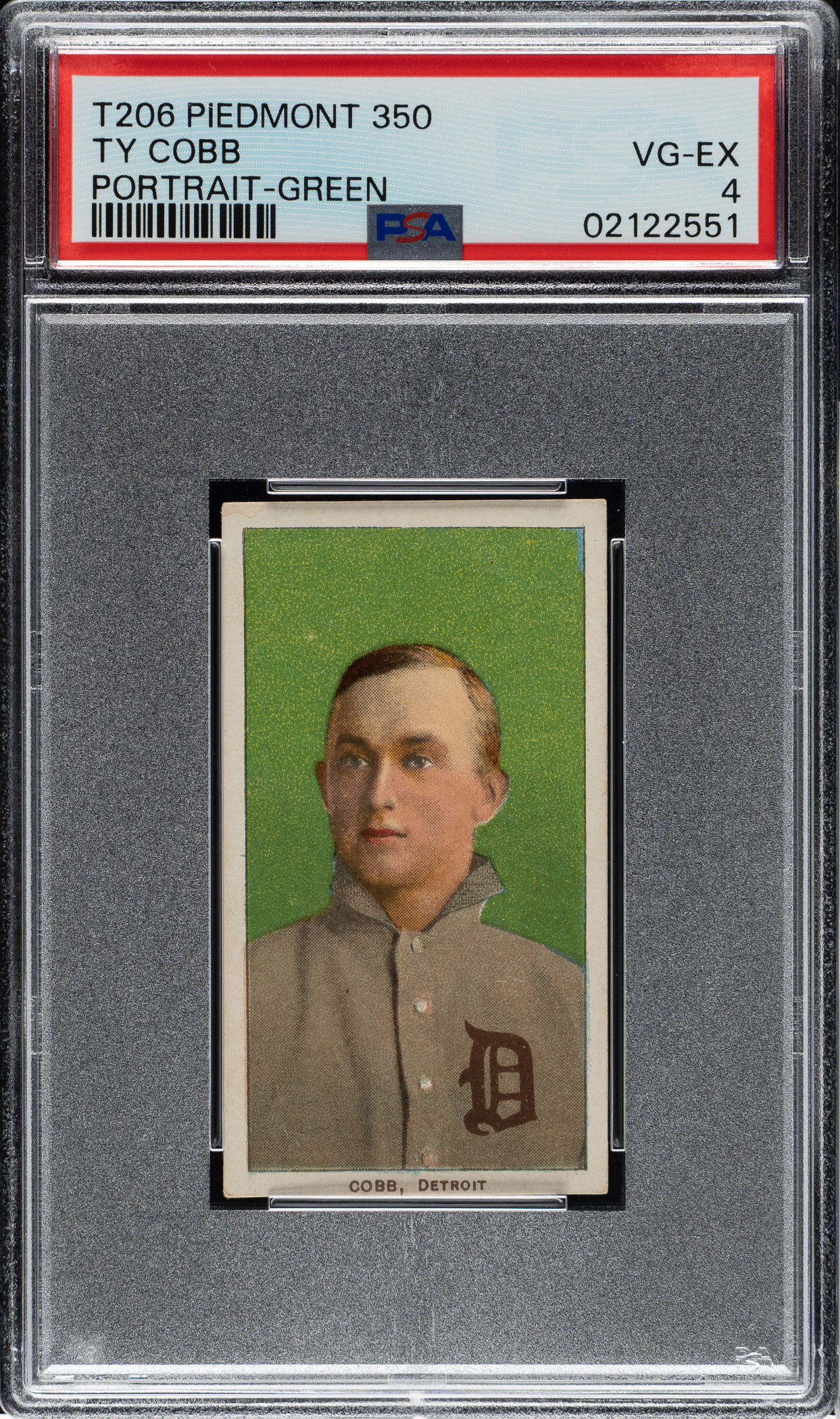 1909-1911-t206-white-border-ty-cobb-portrait-green-background-psa-vg-ex-4