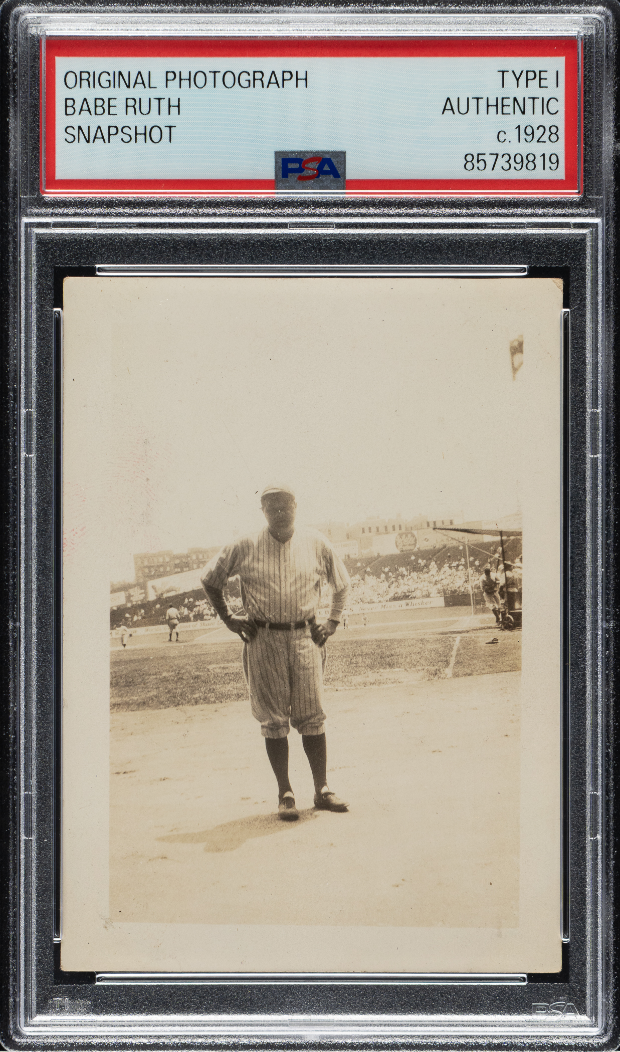 Circa 1928 Babe Ruth Original Snapshot Photograph PSA/DNA Type I | REA ...