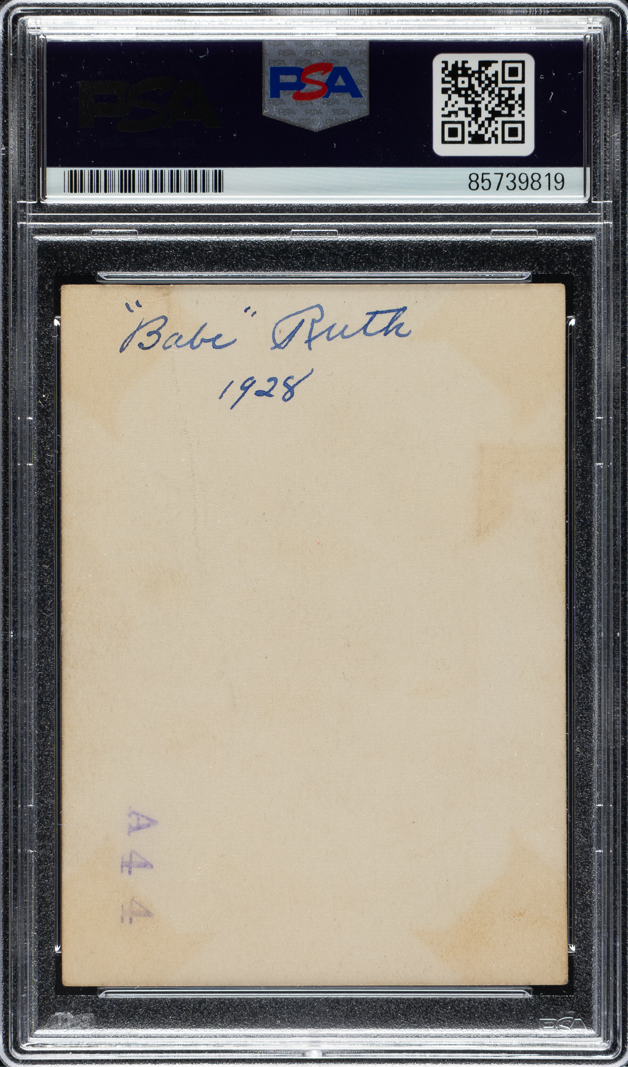 Circa 1928 Babe Ruth Original Snapshot Photograph PSA/DNA Type I | REA ...