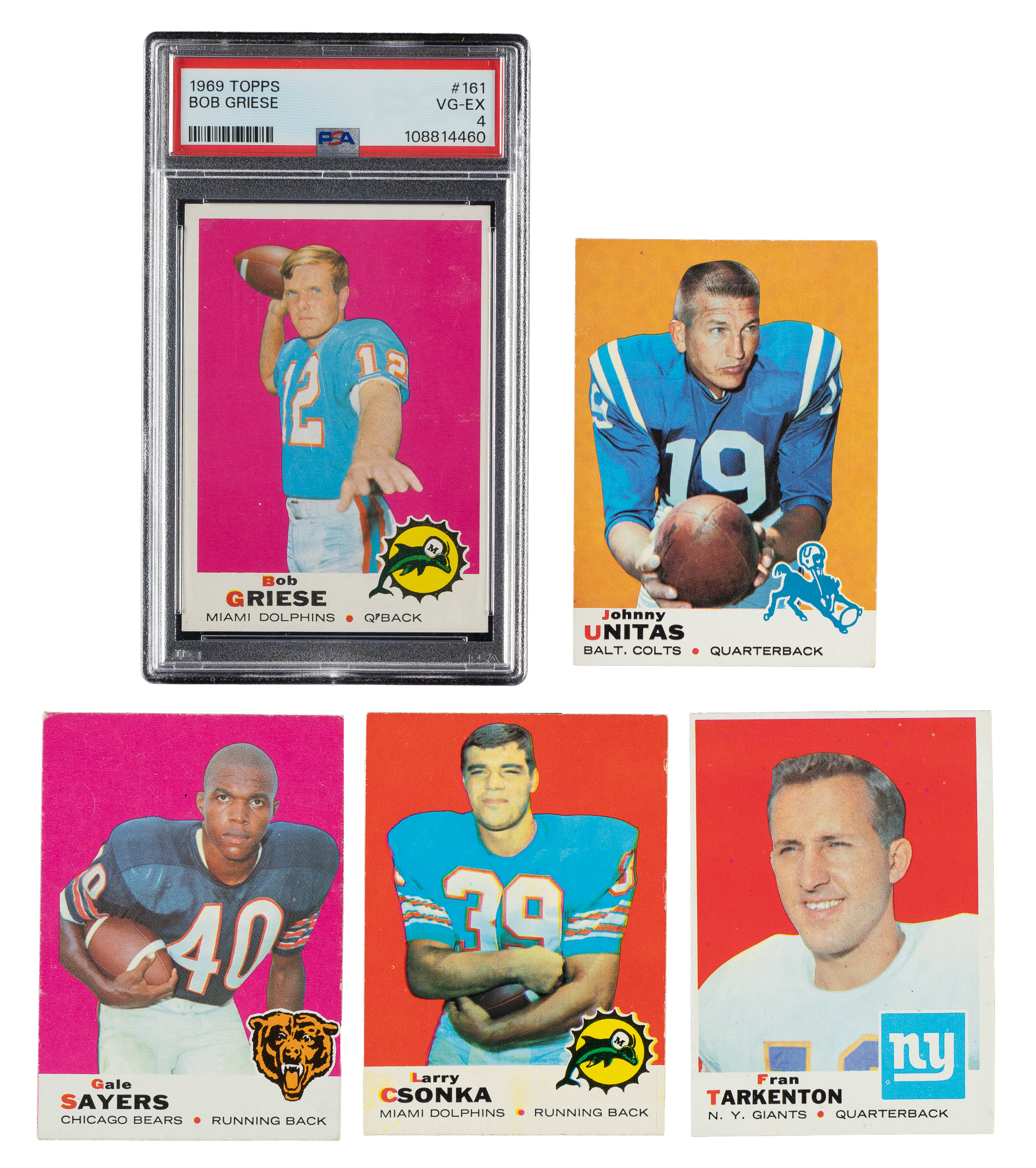 1969 Topps Football Complete Set (263) | REA Archive