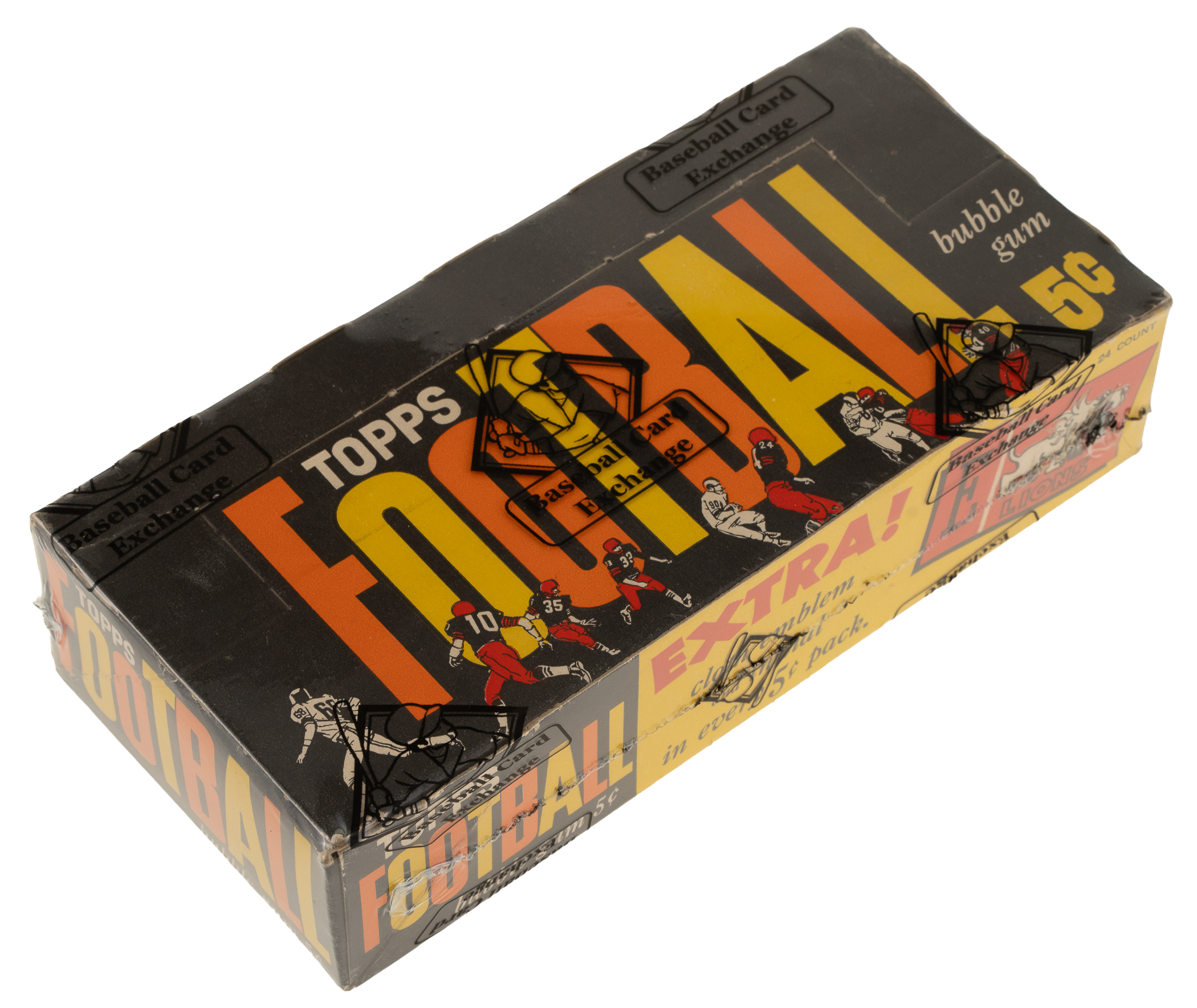 extremely-rare-1961-topps-football-unopened-wax-box-24-packs-bbce-newly-discovered